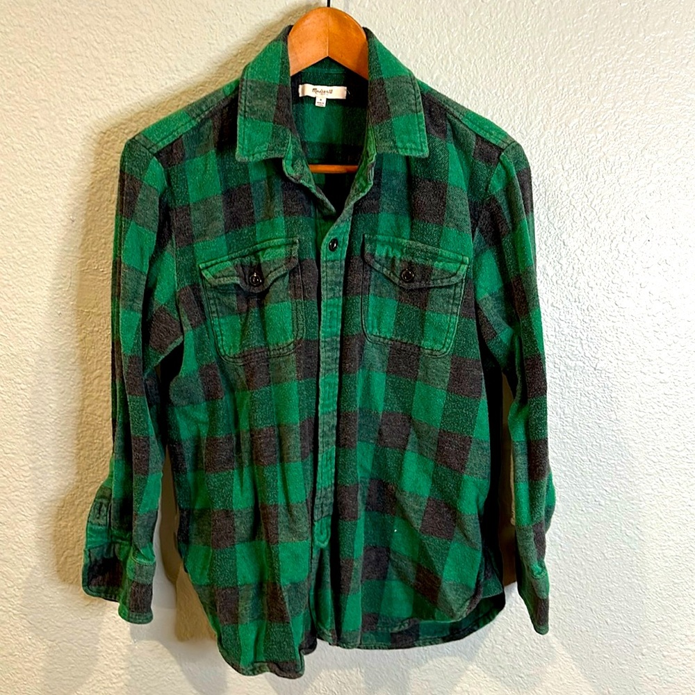Madewell flannel shirt